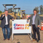 Felipe Michlig y el ministro Enrico