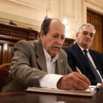 Owen Crippa en el Senado de Santa Fe