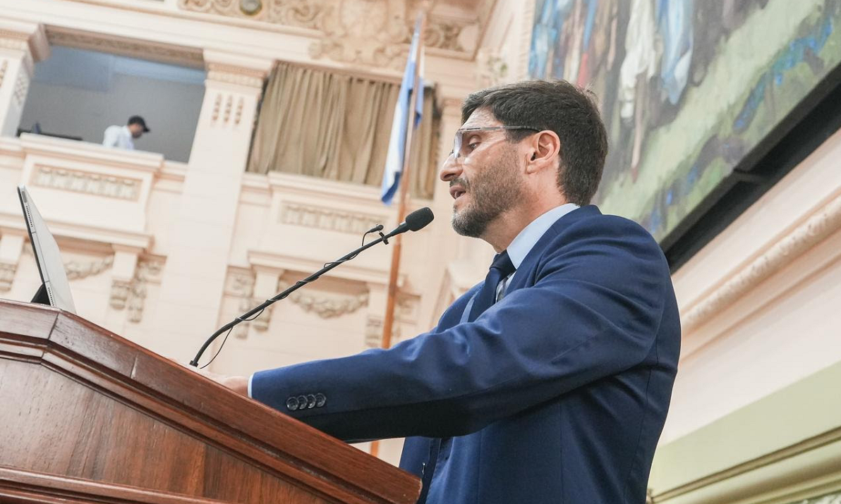 Maximiliano Pullaro en la apertura de Sesiones Ordinarias