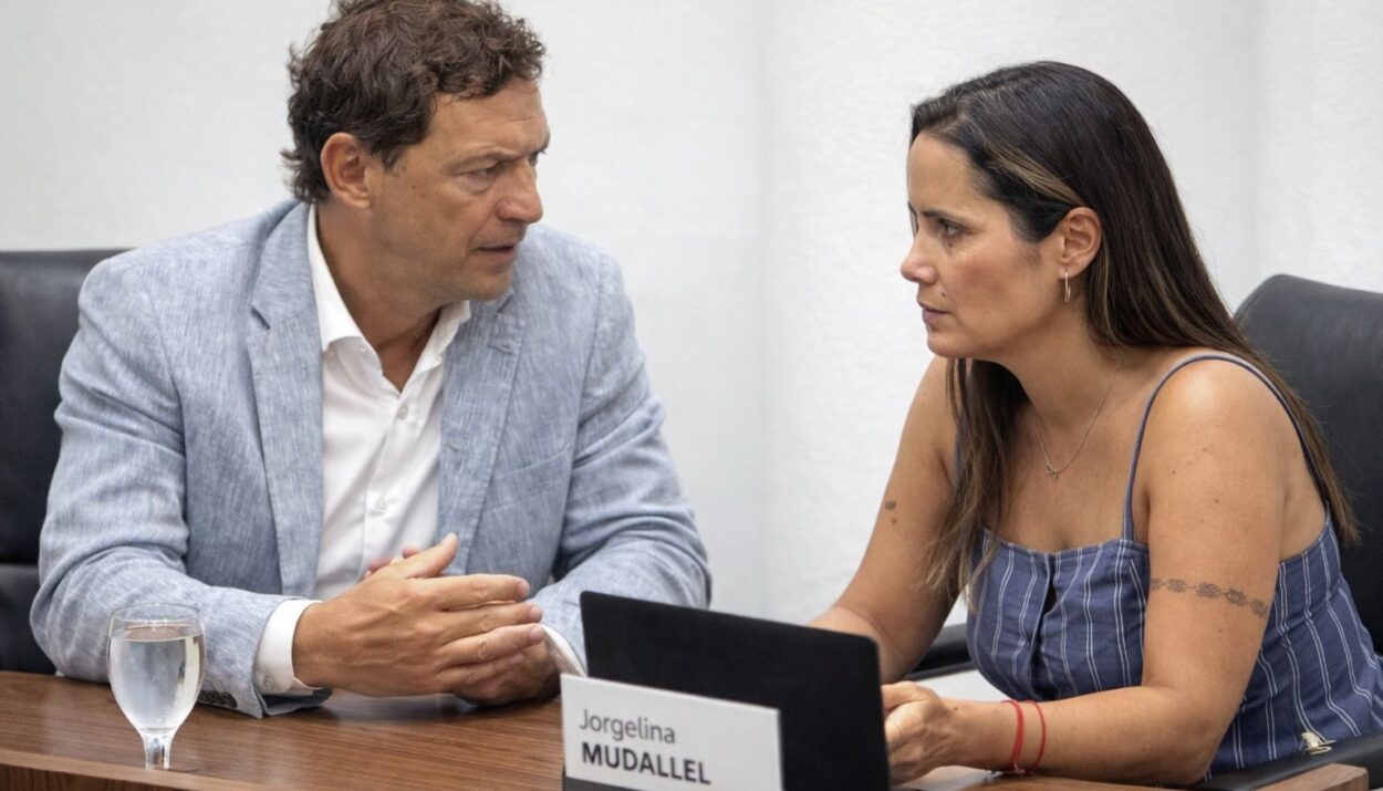 Jorge Fernández y Jorgelina Mudallel