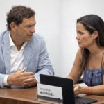 Jorge Fernández y Jorgelina Mudallel