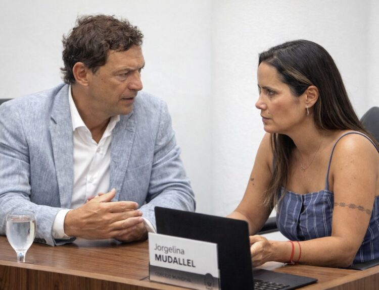 Jorge Fernández y Jorgelina Mudallel