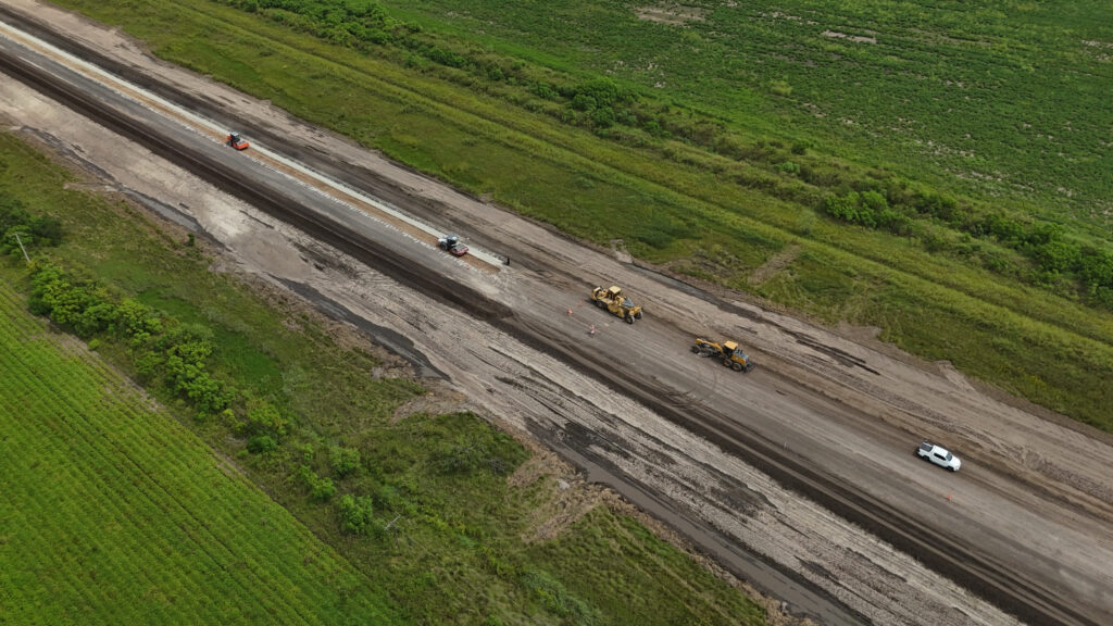 Ruta 1 en obras